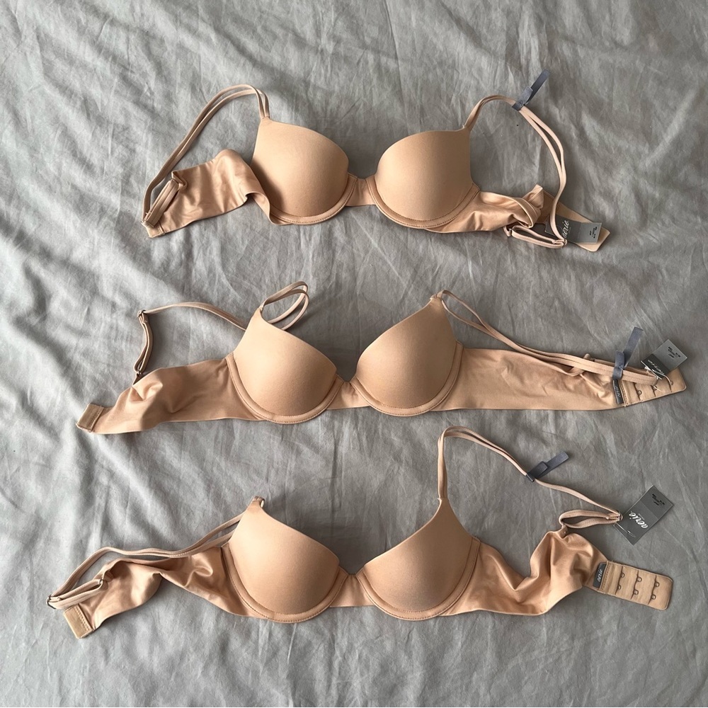 Aerie Sunnie Demi Bra 32A Nude New bundle 3